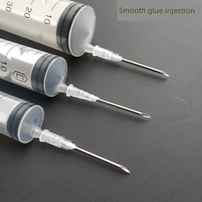 Glue Filling Wallpaper Repair Air Force Drum Corps Empty Gas Syringe Foaming Glue Infuser Mural Syringe Needle Syringe