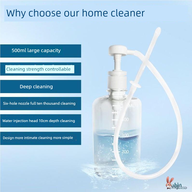 Enema Handy Gadget For Home Row Constipation Bowel Cleaner Defecation Injection Anal Cleaning Tool Vagina Flusher