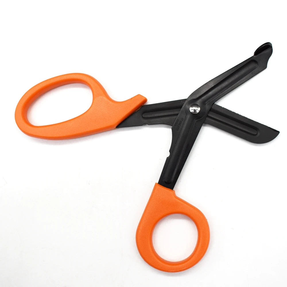 1/2 New EMT Fine Tooth Life Scissors For Emergency Medical Rescue Scissors Easy To Carry Outdoors