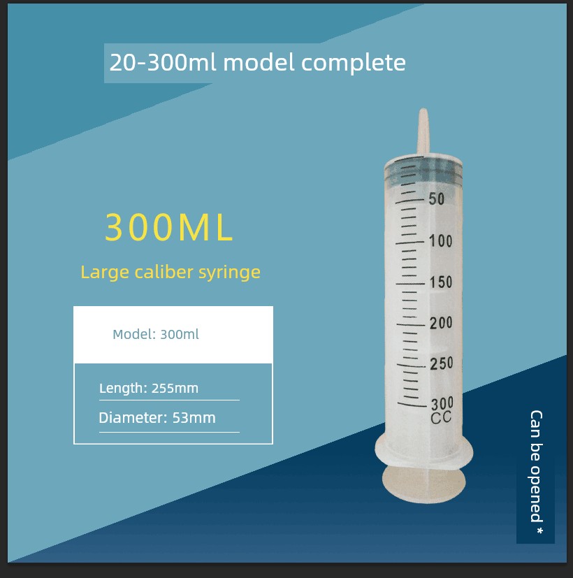 500ml Extra Large Syringe Large Capacity Plastic Injection Feeder Syringe Oil Dispensing Sausage
