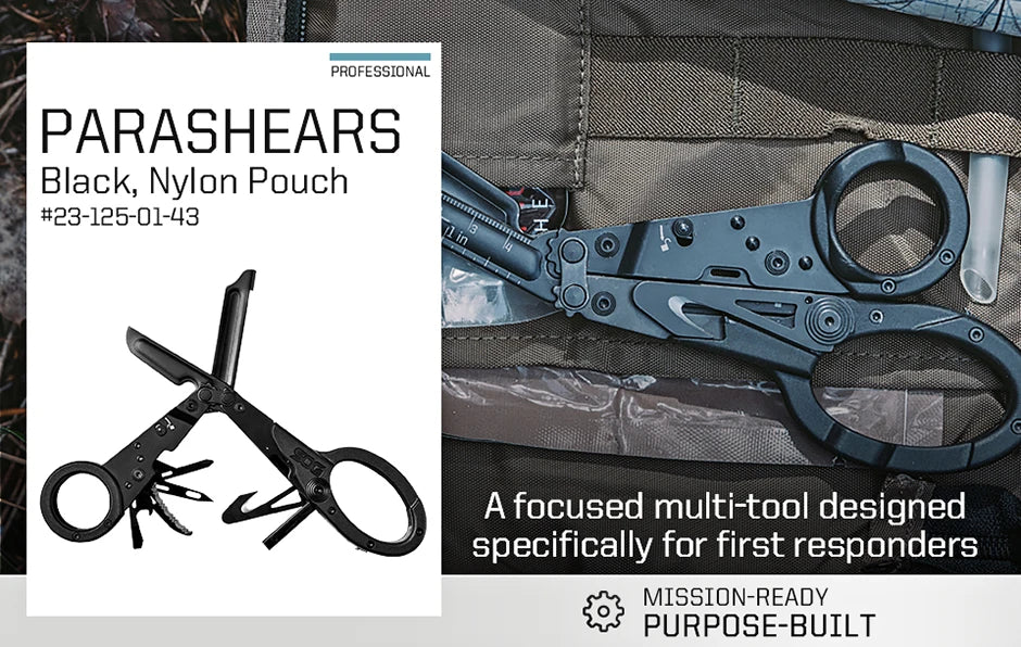 SOG ParaShears Professional Medical/Rescue Folding Scissors Tactical Multi-tools Outdoor Survival Hand Tools Emergency Scissors