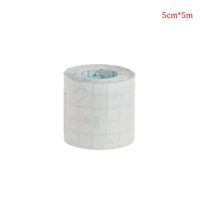 4 Sizes Pu Film Bath Waterproof Adhesive Wound Dressing Medical Fixation Tape Bandage Breathable Rolled Waterproof Patch