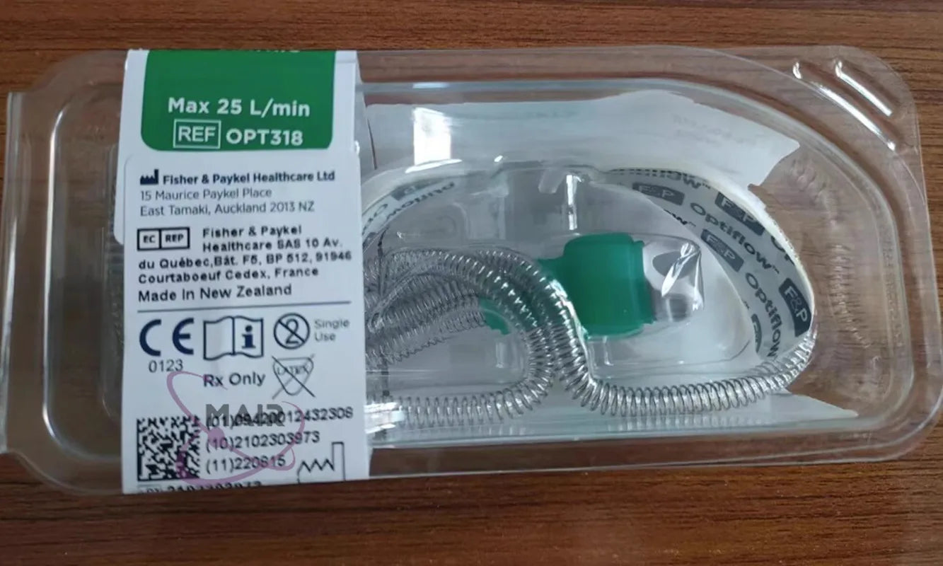 original Fisher & Paykel Infant and Child Nasal Congestion Cannula Positive Pressure Respiratory Therapy System cpapOPT316OPT318