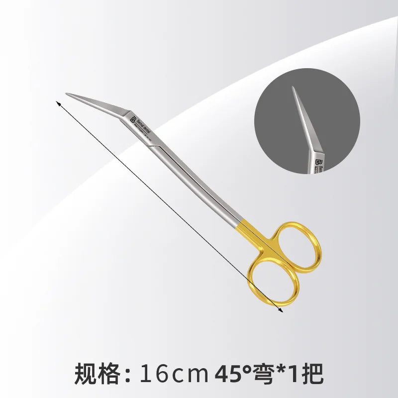 Dental Stainless Steel Straight and Curved Medical Dental Surgical Scissors Ophthalmic scissors Stainless Steel Forceps