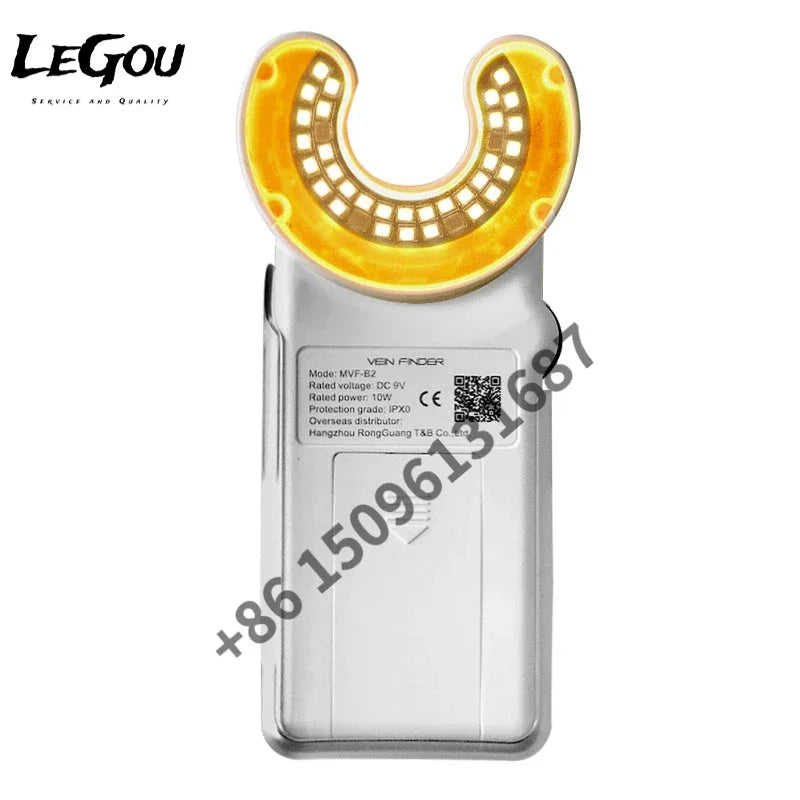 Hand-held portable LED Vein finder viewer Venous blood vessels transilluminator Medical cosmetic instrument