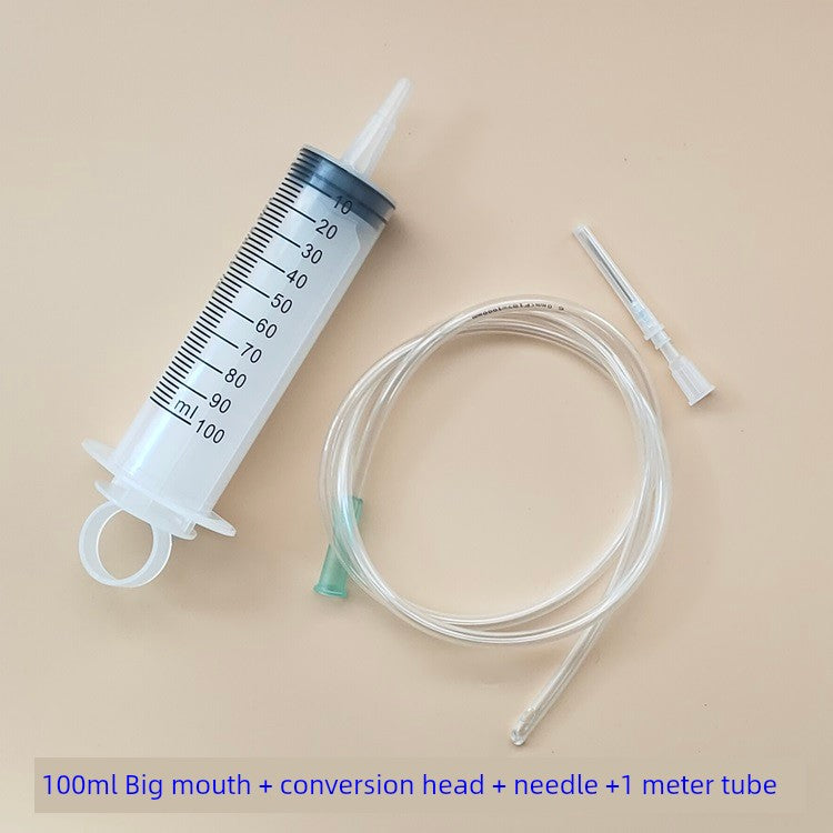 Large Mouth Large Capacity Syringe Syringe Syringe Flusher Feeder Nasal Feeding Enema Perfusion Liquid Food Booster 20