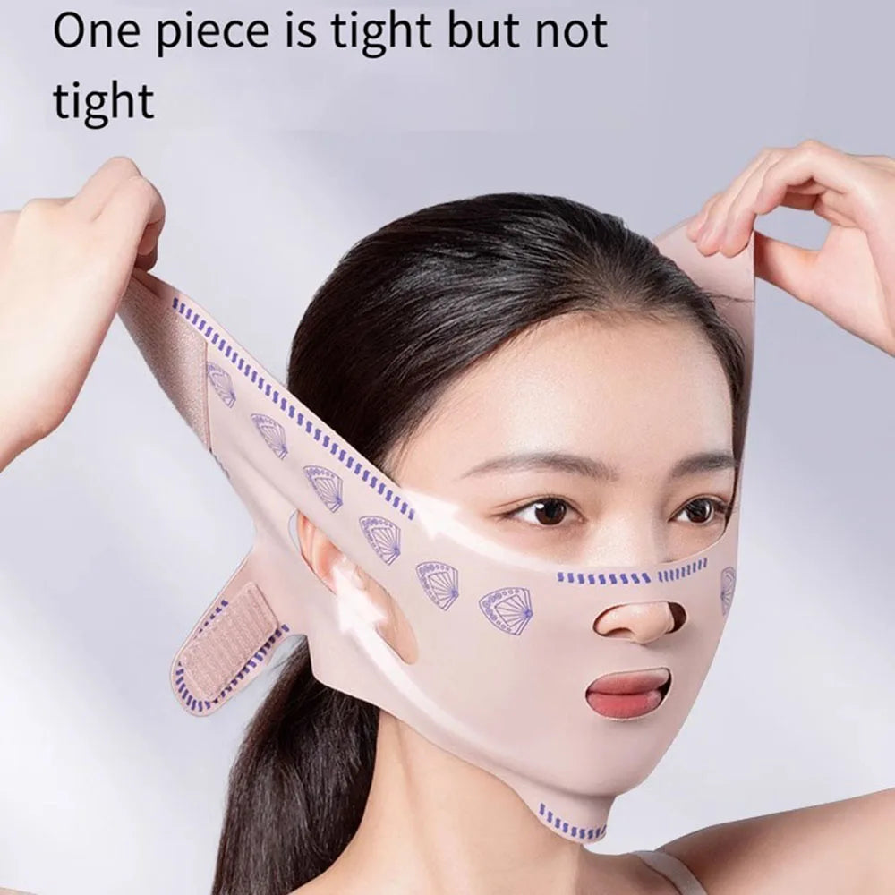 1PC Face Chin Slimming Bandage V Shaper Line Lifting Mask Face Lifting Anti Wrinkle Strap Band Sleeping Mask Beauty Health Tool