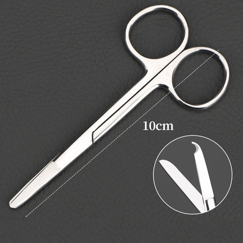 Stainless Steel Remove Suture Scissors Nurse Scissors Stitch Scissors Medical Surgical Scissors Straight/Curved 1pcs