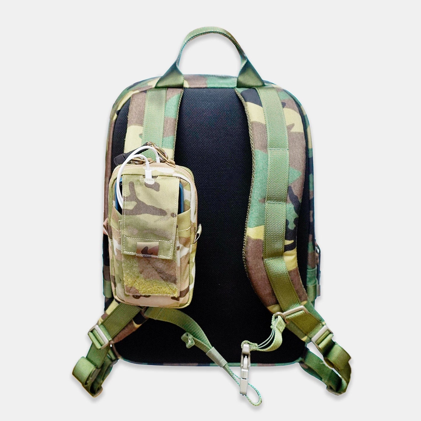 MAUHOSO Tactical Molle Pouches,Military Waist Fanny Pack Phone Charge Holder Medical First Aid Bag Outdoor Ammo Case