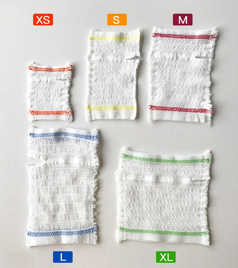 1Pc Breathable Medical Elastic Bandage PICC Mesh Nursing Protective Sleeve Cannulate Venous Indwelling Needle Fixation Sheath