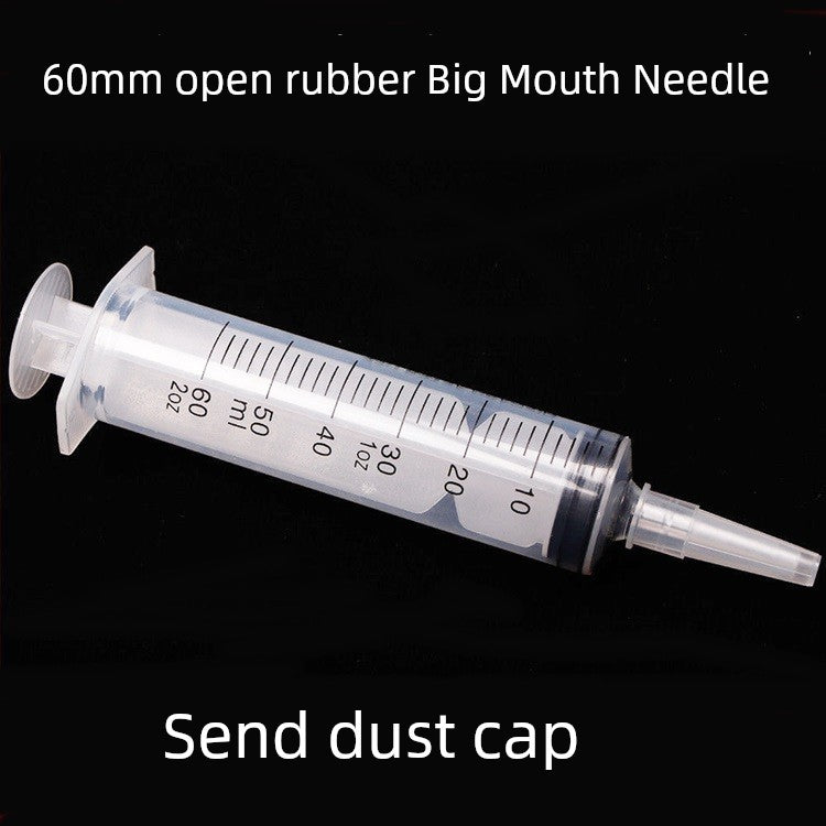 60ml Large Mouth Liquid Food Booster Nasal Feeding Feeder Stomach Tube Feeding Liquid Food Syringe Syringe Syringe Feeder