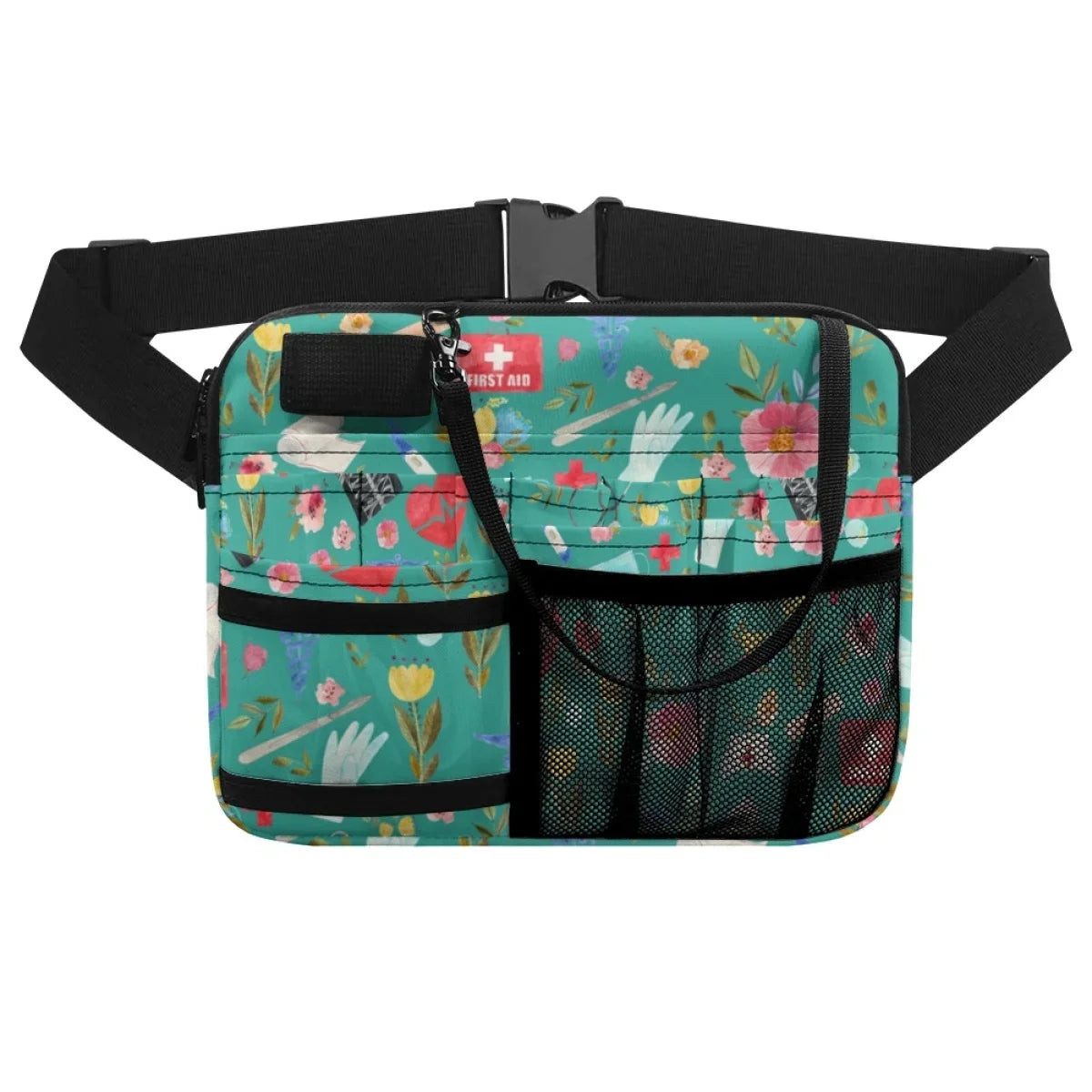 Love to Care Medical Custom Waist Bags for Stethoscopes Bandage Scissor Medical Pack Multi Pocket Nursing Belt Bags Female 2023