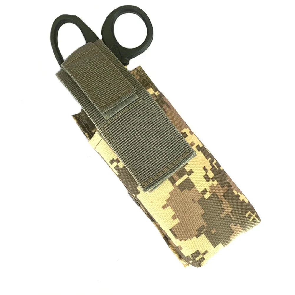 Horizontal Tourniquet Pouch Holder Molle Medical Large Scissors Bag Outdoor Sports Accessories Small Hanging Package