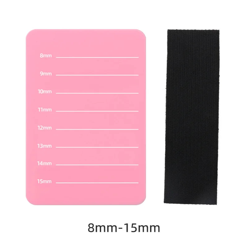 Acrylic Eyelashes Display Palette Lashes Extensions Pallet & Bandage Lash Glue Pad Eyelash Stand Holder Women Makeup Tools