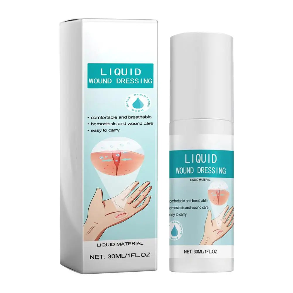 Liquid Bandage Spray Promote Wound Healing Bleeding Bruising Skin Recovery Wound Cleansing Breathable Waterproof Band Aid Spray