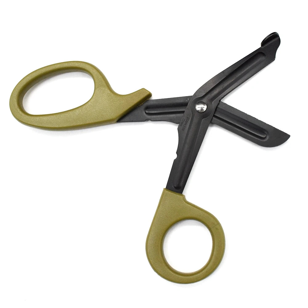 1/2 New EMT Fine Tooth Life Scissors For Emergency Medical Rescue Scissors Easy To Carry Outdoors