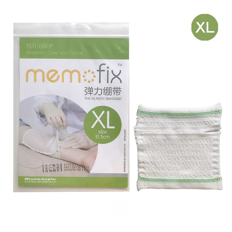 1Pc Breathable Medical Elastic Bandage PICC Mesh Nursing Protective Sleeve Cannulate Venous Indwelling Needle Fixation Sheath