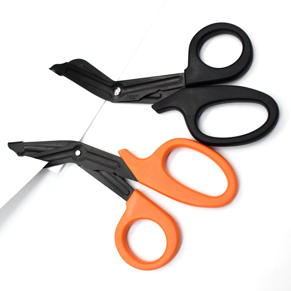 1/2 New EMT Fine Tooth Life Scissors For Emergency Medical Rescue Scissors Easy To Carry Outdoors