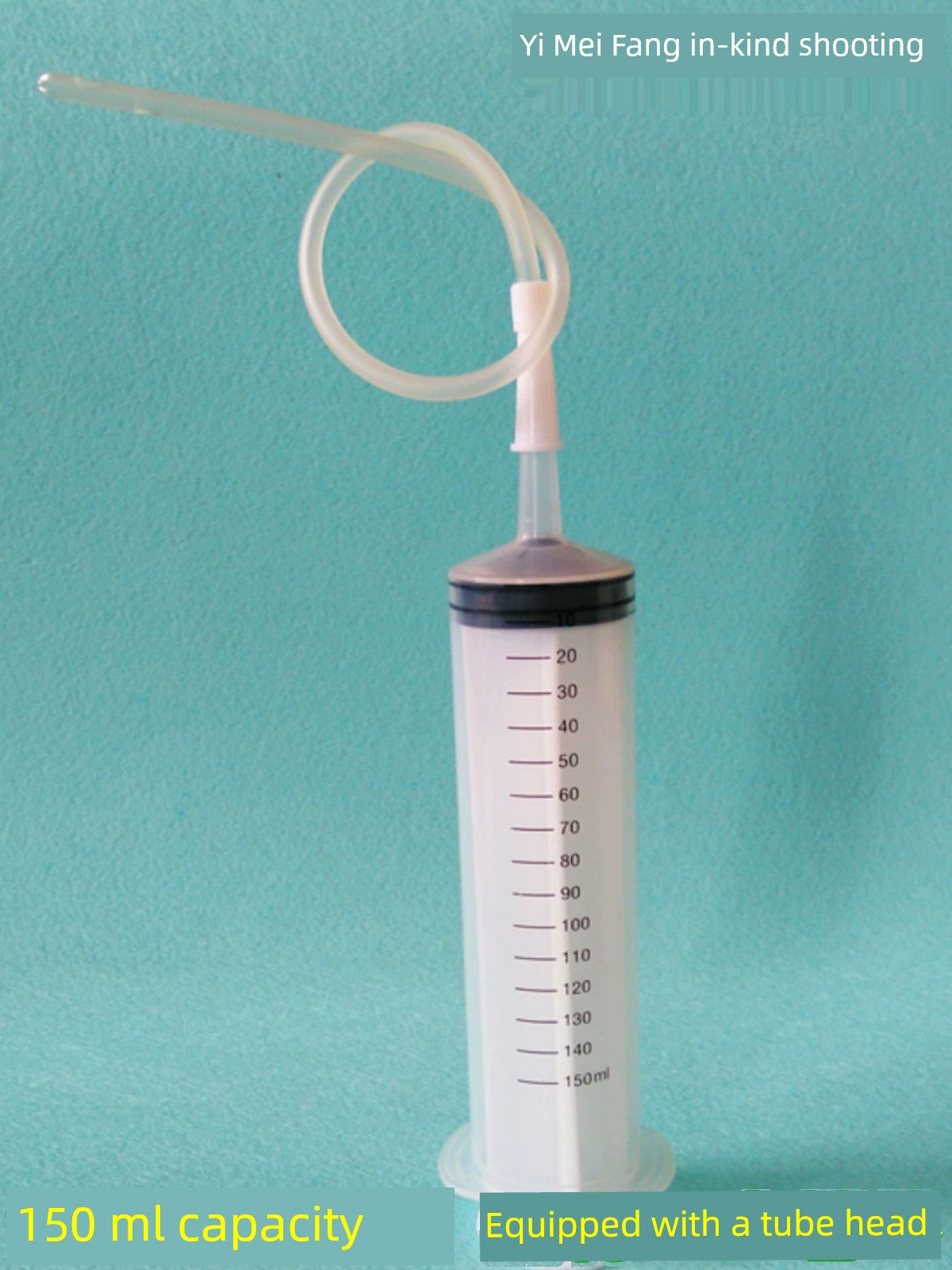 Plastic Syringe Sausage Appliance Large Large Capacity Injection Feeder Dispensing Irrigator Washing Pumping with Hose