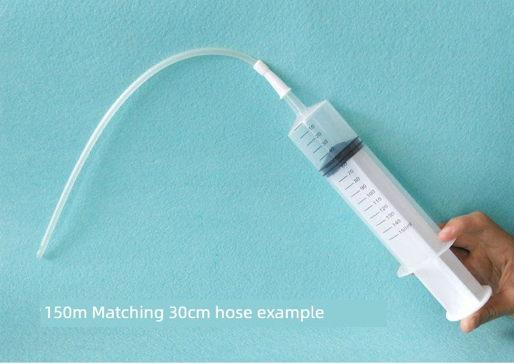 Plastic Syringe Sausage Appliance Large Large Capacity Injection Feeder Dispensing Irrigator Washing Pumping with Hose