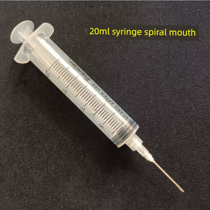 Glue Filling Wallpaper Repair Air Force Drum Corps Empty Gas Syringe Foaming Glue Infuser Mural Syringe Needle Syringe