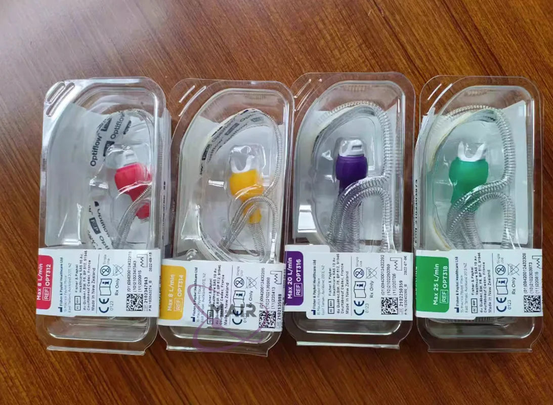 original Fisher & Paykel Infant and Child Nasal Congestion Cannula Positive Pressure Respiratory Therapy System cpapOPT316OPT318