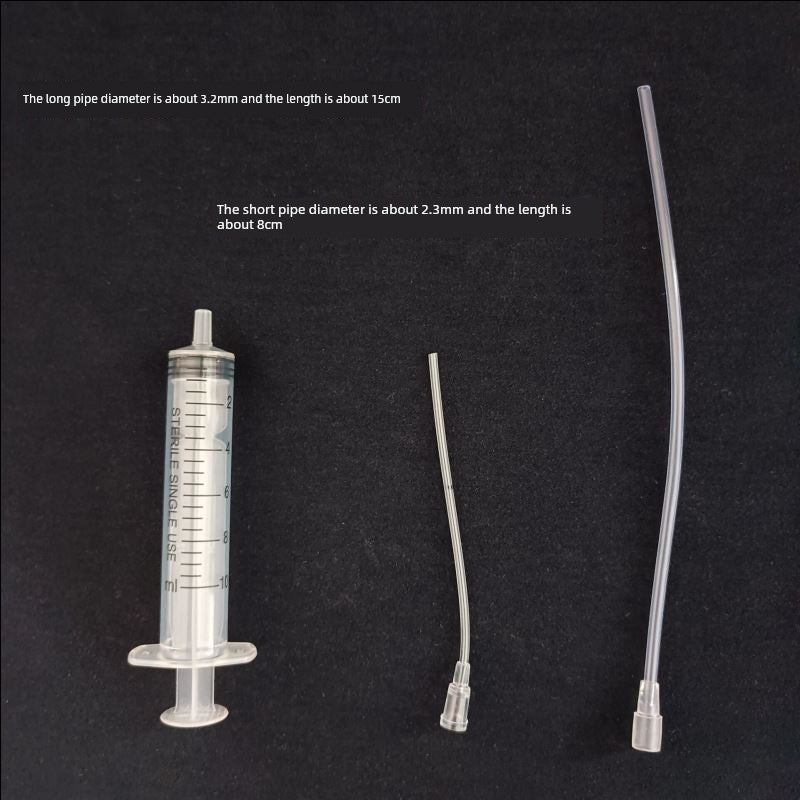 Perfume Subpackaging Tool Syringe Soft Needle Lotion Packaging Extractor Syringe Foundation Cosmetic Subpackaging Syringe