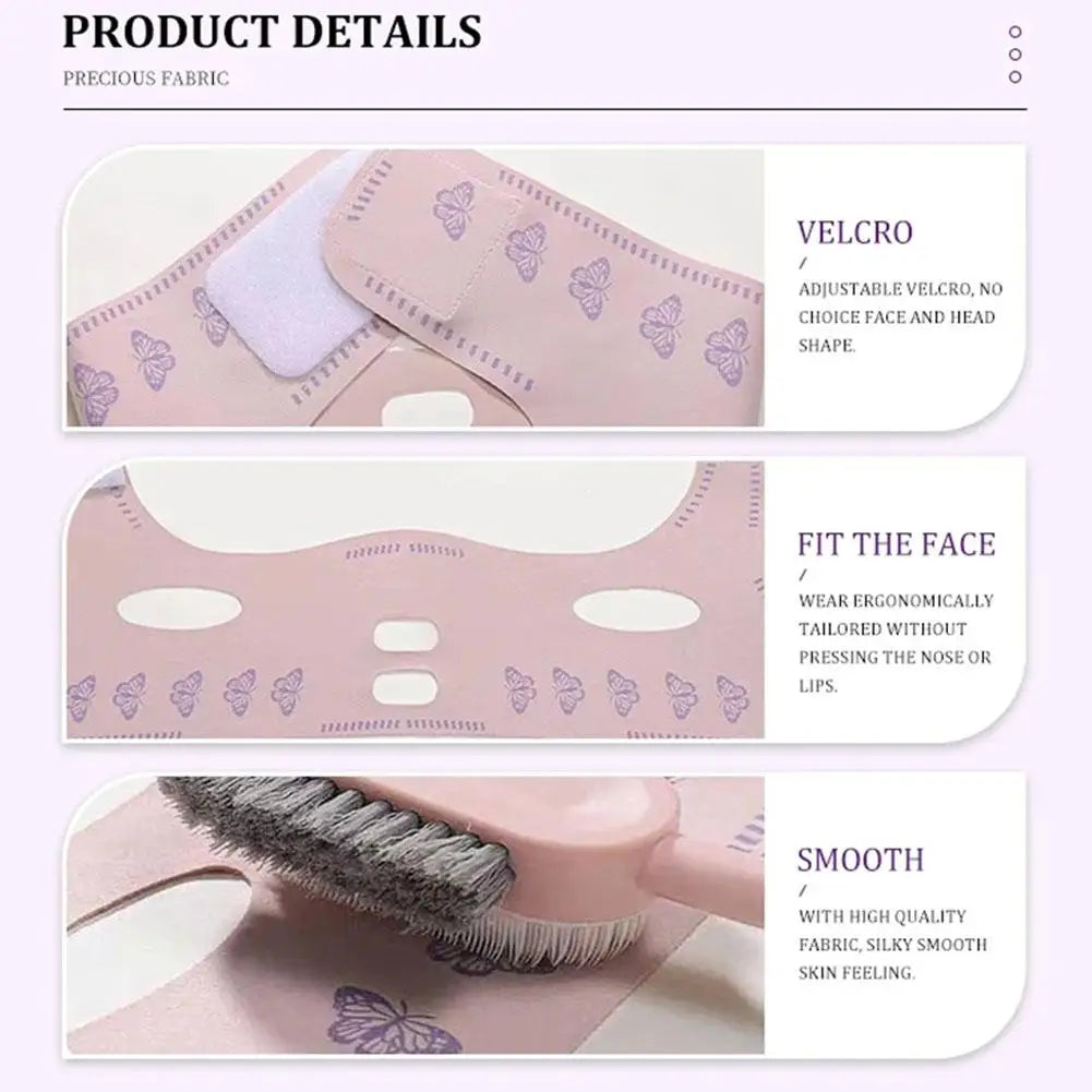 1pc Beauty Face Sculpting Sleep Mask Fast V-face Lifting Tightening Bandage Anti Wrinkle Non-electric Physical Facial Shaping