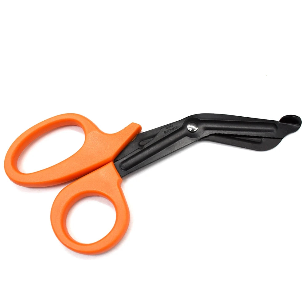1/2 New EMT Fine Tooth Life Scissors For Emergency Medical Rescue Scissors Easy To Carry Outdoors