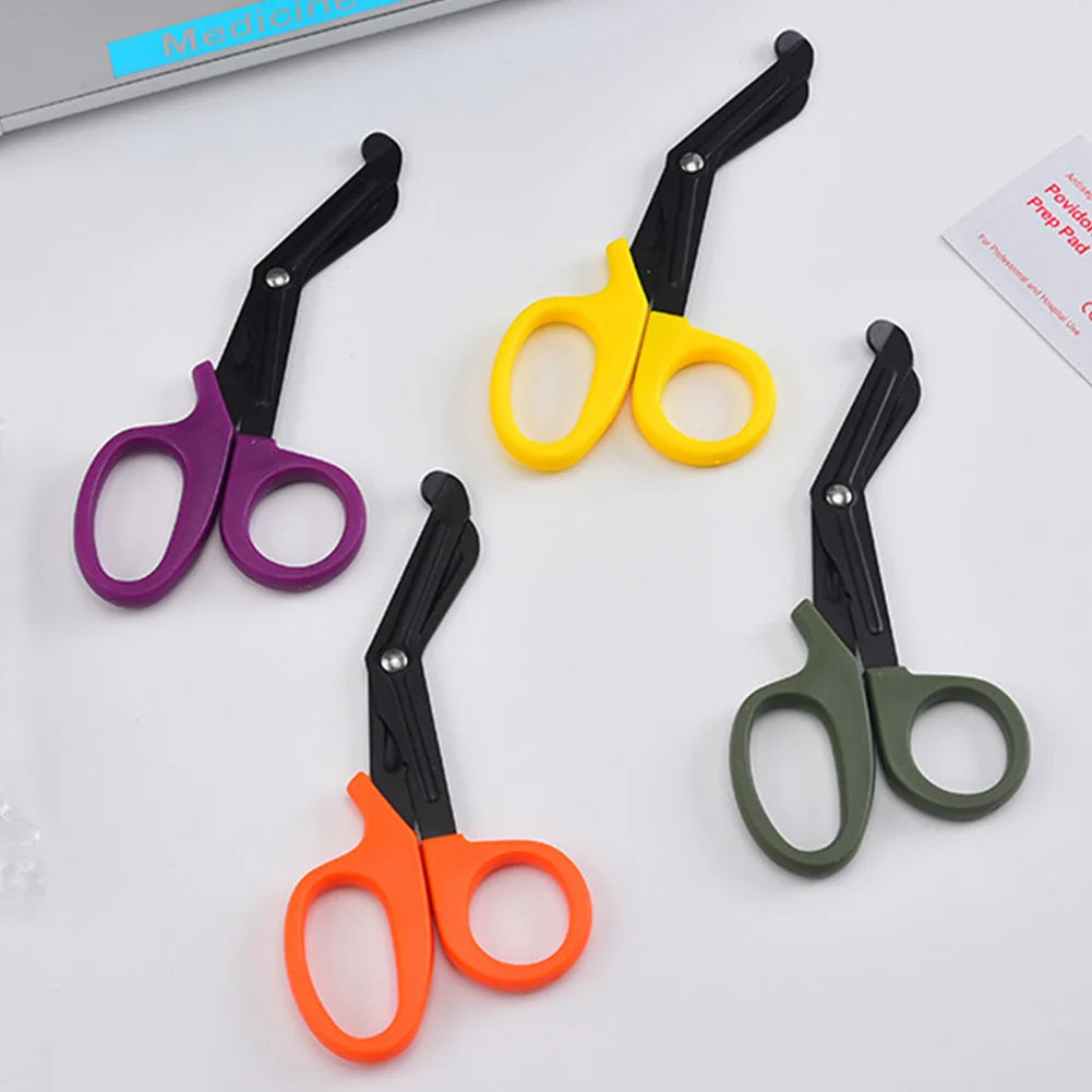Outdoor Survive Paramedic Medical Rescue Scissor Trauma Gauze IFAK Emergency First Aid Shear Nurse Utility Camp Hike Home Tijera