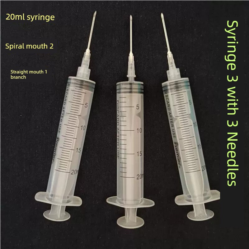 Glue Filling Wallpaper Repair Air Force Drum Corps Empty Gas Syringe Foaming Glue Infuser Mural Syringe Needle Syringe