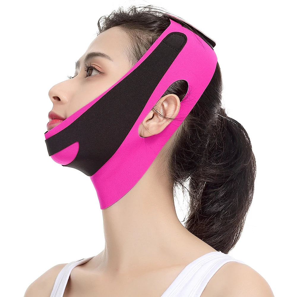 3D Face Lift Reusable Breathable Beauty Women Anti Wrinkle Facial Slimming Bandage V Shaper Full Face Lift Sleeping Mask Unisex
