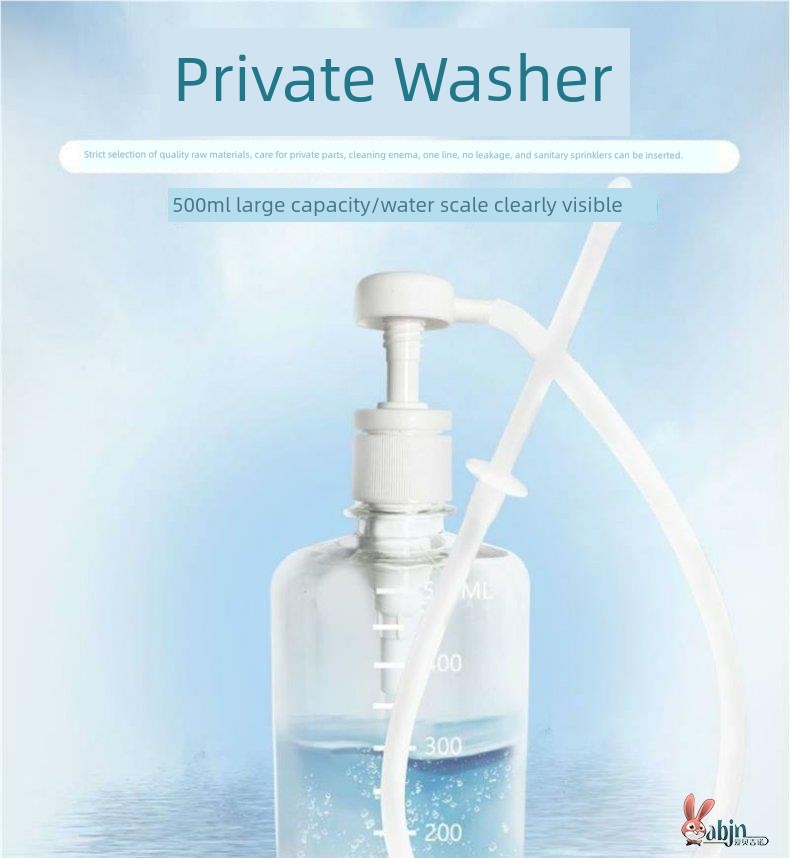 Enema Handy Gadget For Home Row Constipation Bowel Cleaner Defecation Injection Anal Cleaning Tool Vagina Flusher