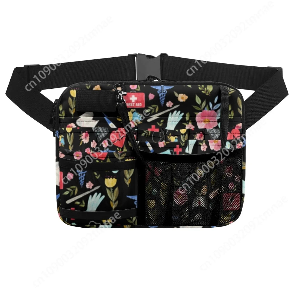 Love to Care Medical Custom Waist Bags for Stethoscopes Bandage Scissor Medical Pack Multi Pocket Nursing Belt Bags Female 2023