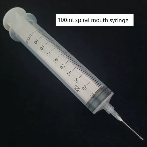 Glue Filling Wallpaper Repair Air Force Drum Corps Empty Gas Syringe Foaming Glue Infuser Mural Syringe Needle Syringe