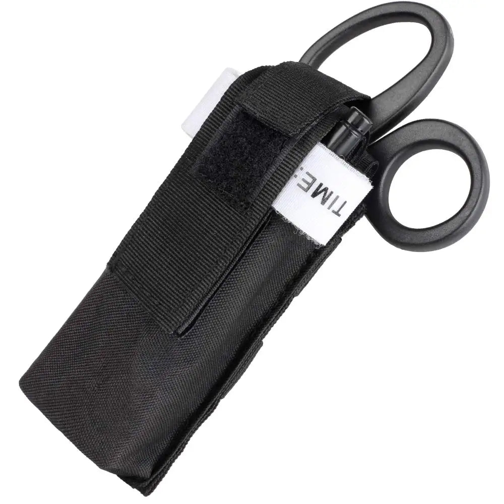 Tactical Medical Kit Molle Tourniquet Pouch with Tourniquet & Shears Outdoor Ifak Pouch Shears Pouch with Tourniquets Scissors