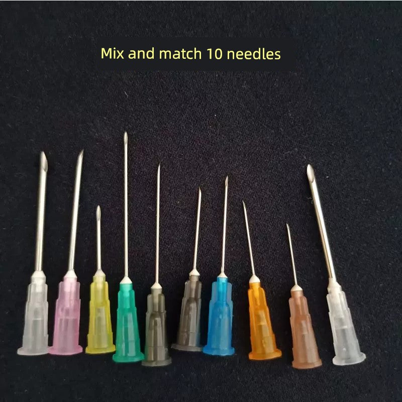 Glue Filling Wallpaper Repair Air Force Drum Corps Empty Gas Syringe Foaming Glue Infuser Mural Syringe Needle Syringe