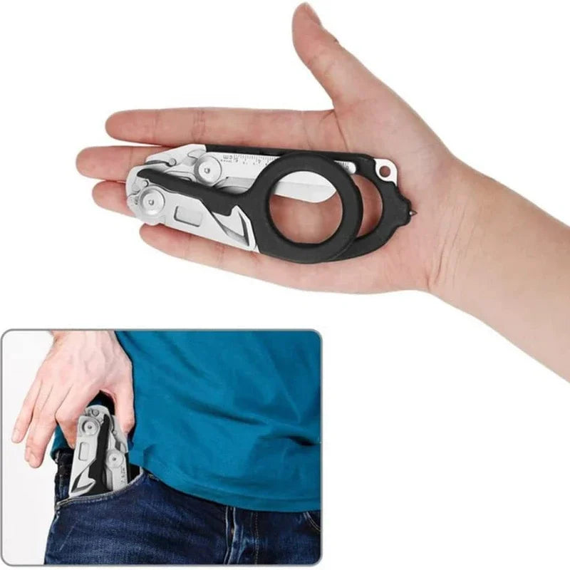 Multifunctional Tactical Pliers Outdoor Camping Rescue Survival Tools Medical Trauma Scissors Folding Stainless Steel Scissors