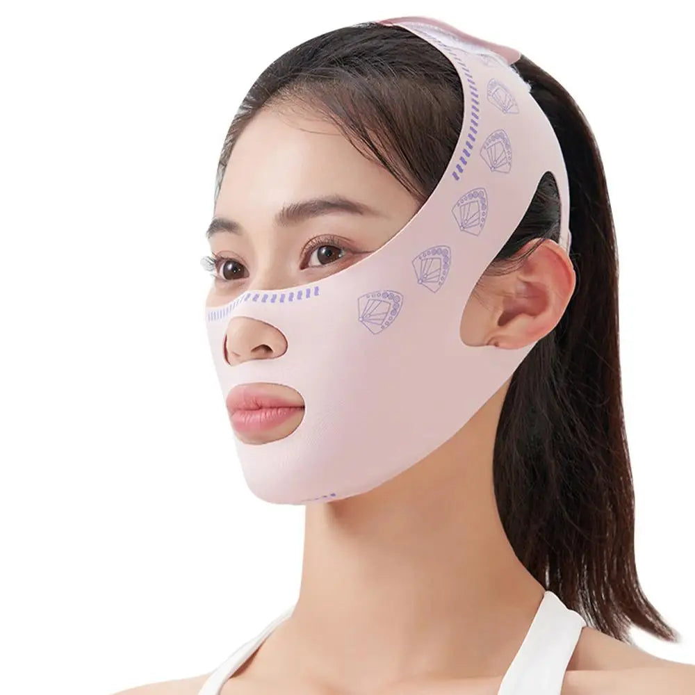 1pc Beauty Face Sculpting Sleep Mask Fast V-face Lifting Tightening Bandage Anti Wrinkle Non-electric Physical Facial Shaping