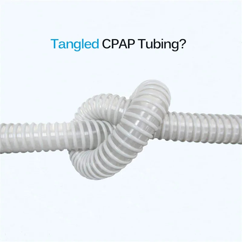4/8/16PCS Blue CPAP Hose Holder Clip 304steel Oxygen Tube/Cannula Holder Tangle Free Tube System for Uninterrupted Sleep Therapy