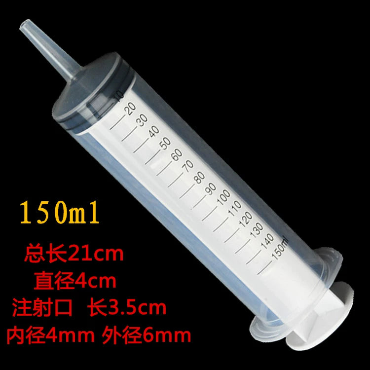 500\20ml Large Large Capacity Plastic Syringe Pump Oil Syringe Feeding Sausage Glue Irrigator