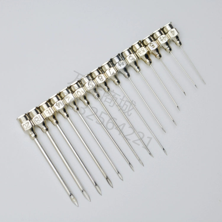 Hot Syringe Stainless Steel Needle Veterinary Needles 4#6#7#8#9#10#12#16 No. 20 Dispensing Needle