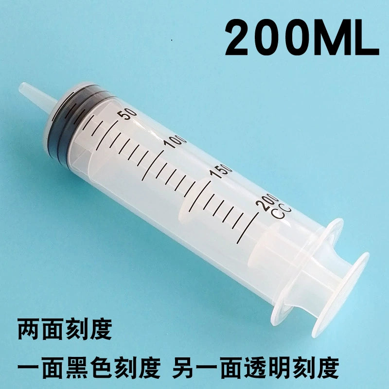 Plastic Syringe Sausage Appliance Large Large Capacity Injection Feeder Dispensing Irrigator Washing Pumping with Hose