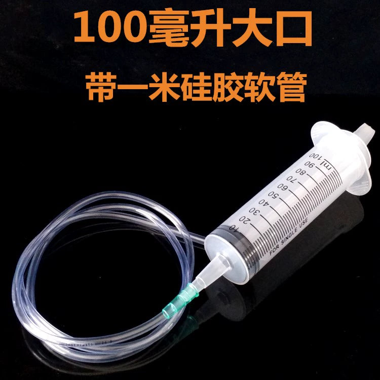 500\20ml Large Large Capacity Plastic Syringe Pump Oil Syringe Feeding Sausage Glue Irrigator