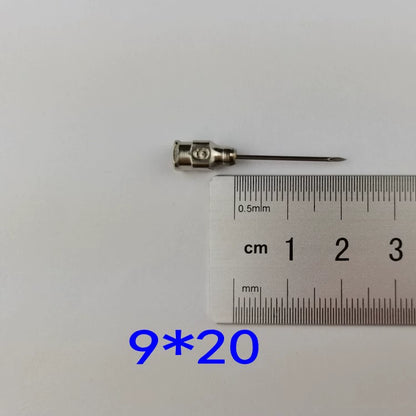 Veterinary Needles Metal Stainless Steel Syringe Needle Pig, Cattle, Sheep, Chicken, Duck and Dog Vaccine Syringe Tip Bevel Needle