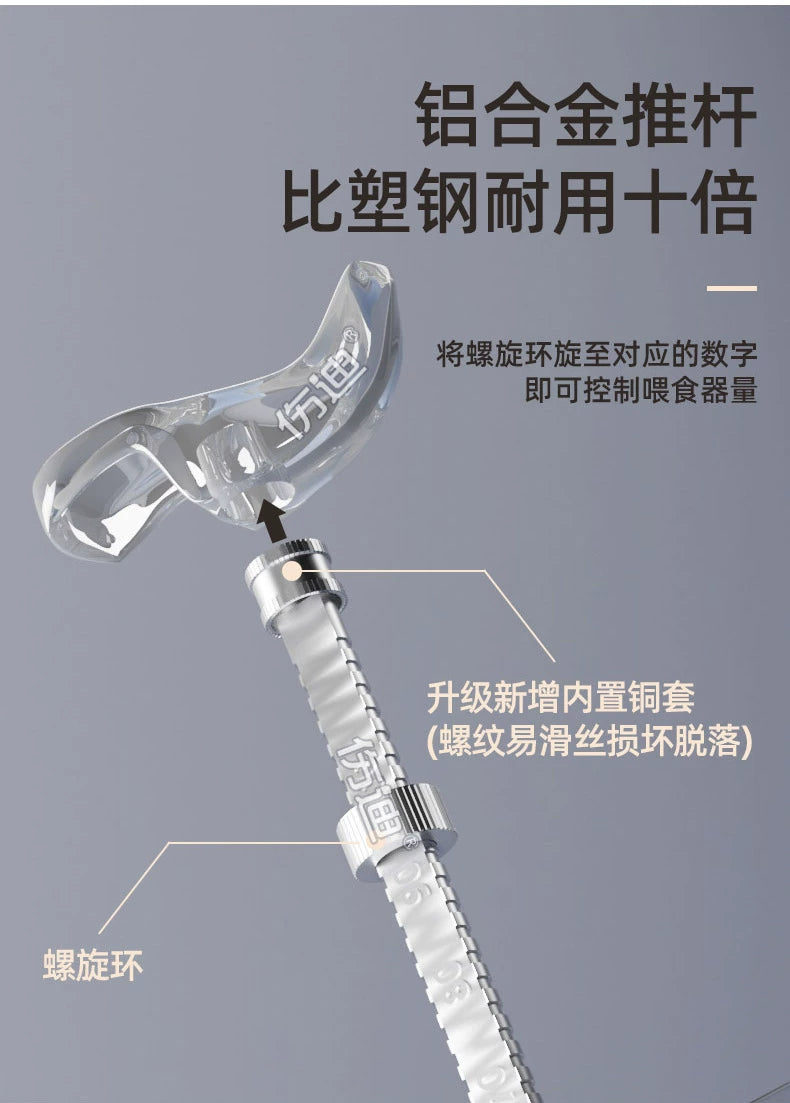 Nasal Feeding Flow Food Booster Feeder Stomach Tube Nasal Feeding Tube Syringe Large Syringe Elderly Feeding Handy Gadget