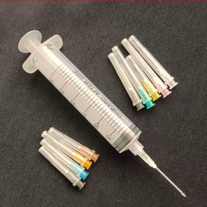 Glue Filling Wallpaper Repair Air Force Drum Corps Empty Gas Syringe Foaming Glue Infuser Mural Syringe Needle Syringe