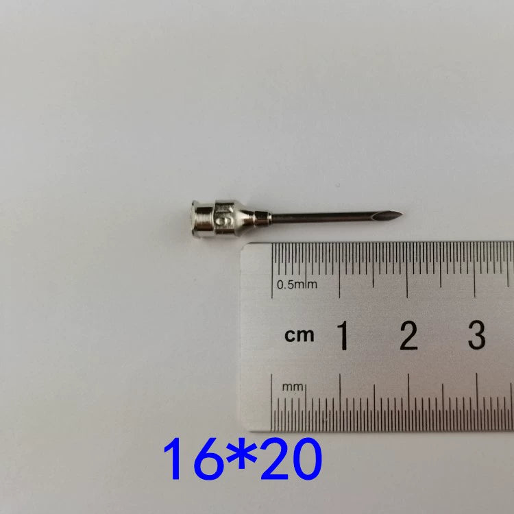 Veterinary Needles Metal Stainless Steel Syringe Needle Pig, Cattle, Sheep, Chicken, Duck and Dog Vaccine Syringe Tip Bevel Needle