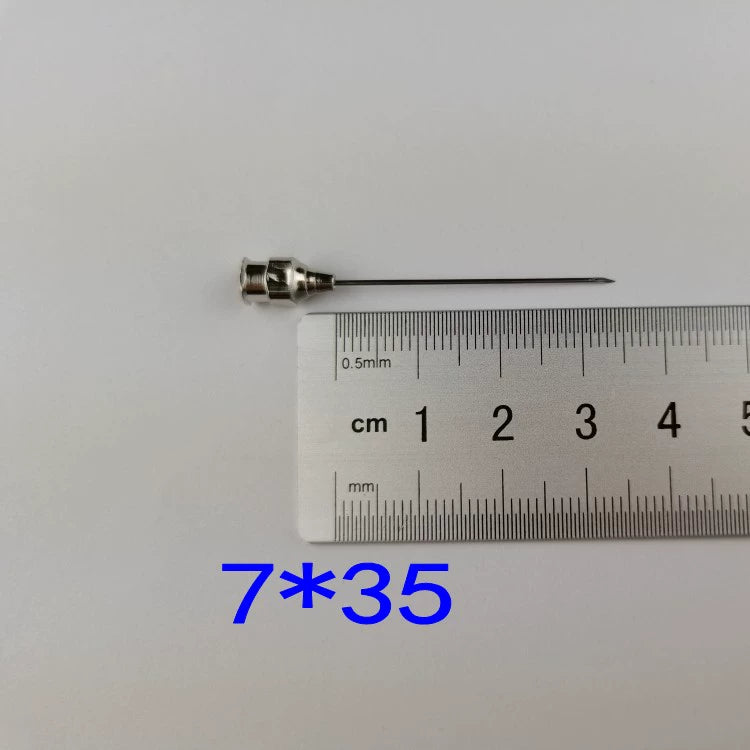 Veterinary Needles Metal Stainless Steel Syringe Needle Pig, Cattle, Sheep, Chicken, Duck and Dog Vaccine Syringe Tip Bevel Needle