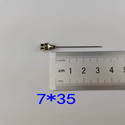 Veterinary Needles Metal Stainless Steel Syringe Needle Pig, Cattle, Sheep, Chicken, Duck and Dog Vaccine Syringe Tip Bevel Needle